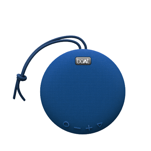 boAt Stone 190 | Wireless Portable Speaker with 52mm Dynamic Driver, Up to 4hrs Nonstop Playback, IPX 6 Water Resistant Classic Blue