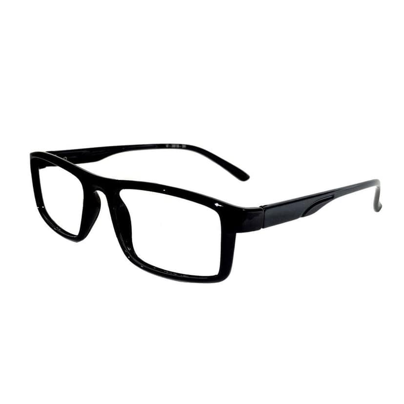 Jubleelens Rectangular Full Rim Black Frame For Unisex- U-3816 | Medium - Small view 2