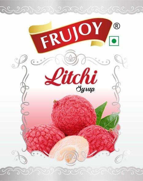 Frujoy Litchi Syrup 750ml | For Drinks Juices | Fruit Mocktail | Cocktail | Sharbat | Baking Essentials | Beverages view 2