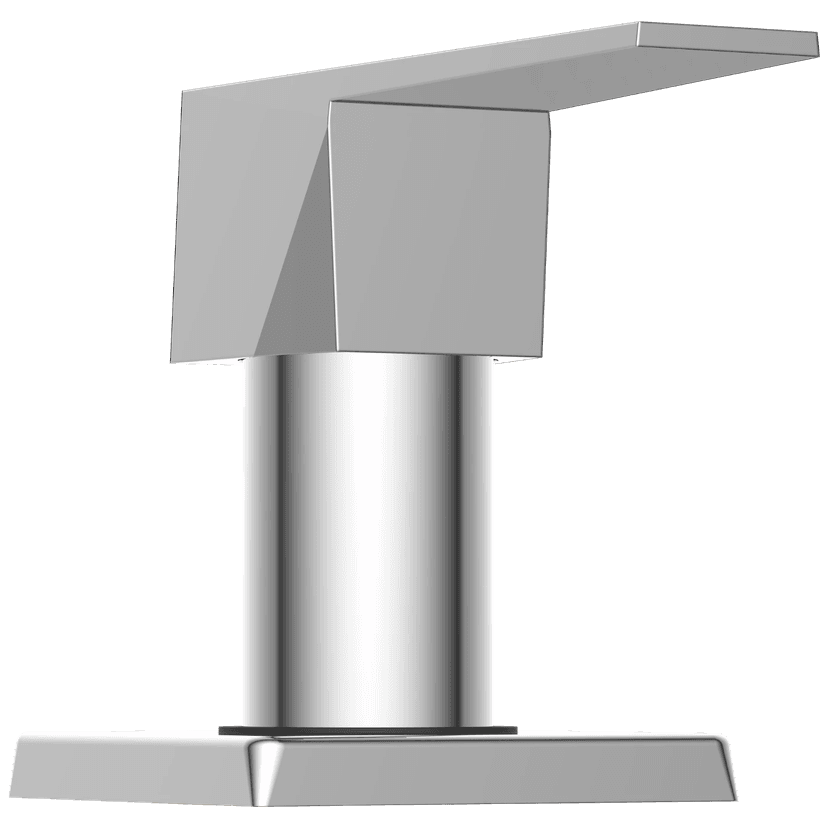 LV-2040 Exposed Part Kit Of Concealed Stop Cock & Flush Cock With Fitting Sleeve, Operating Lever & Adjustable Wall Flange view 2