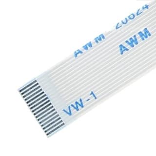 16 Pin 0.5mm Pitch 50mm Same Side Connection FFC Ribbon Flexible Flat Cable