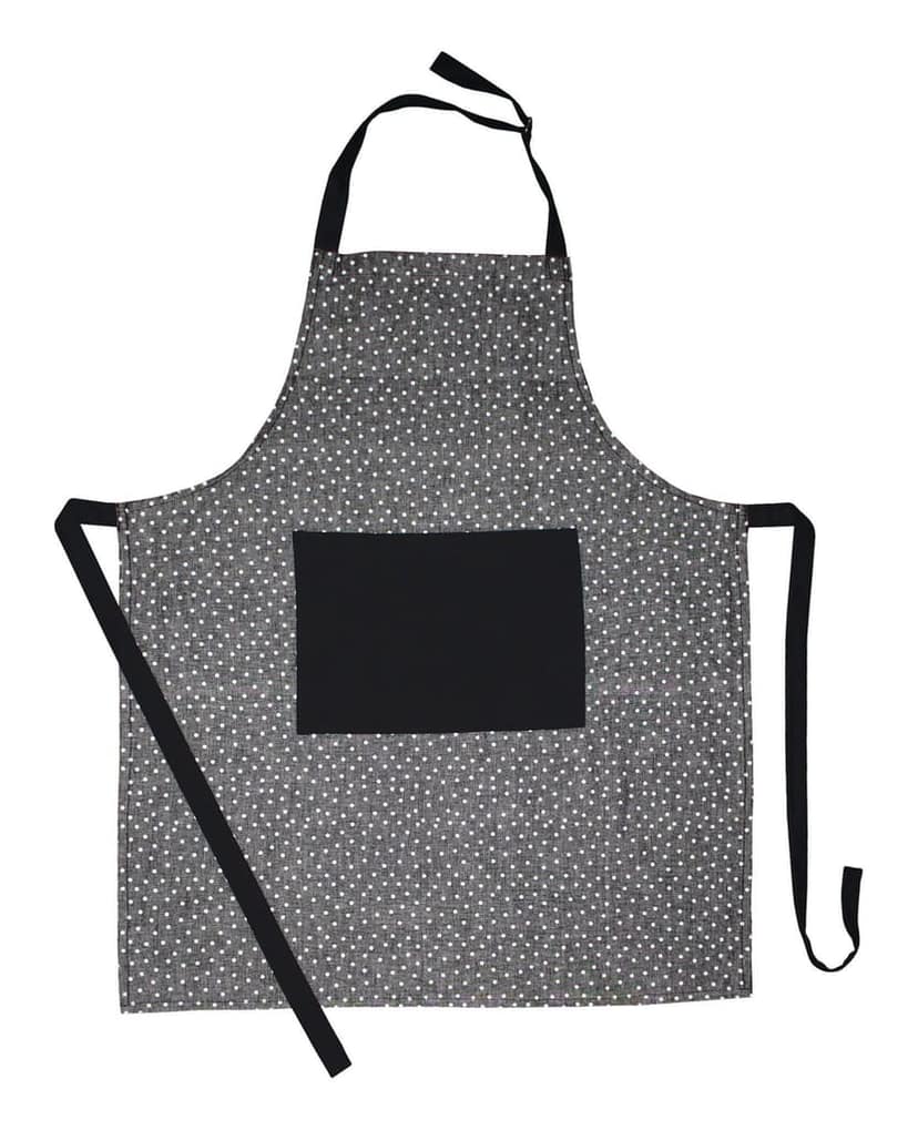 AIRWILL, 100% Cotton Designer Printed Aprons, Sized 65cm in Width & 80cm in Length with 1 Center Pocket, Adjustable Buckle on Top and 2 Long Ties on Both 2 Sides. Pack of 1 piece view 2