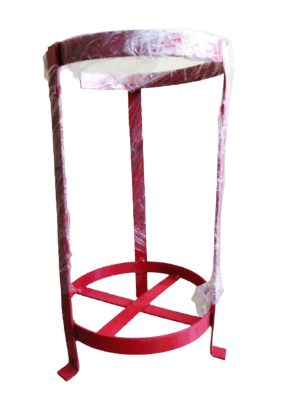 Rahul Professionals Fire Extinguisher Stand for 6 Kg, 4 Kg, Red Color (Pack of 1)