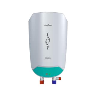 Kenstar Radix 5.9 L, 3000-Watts Powerful Heating, Electric Instant Water Heater (Geyser) |High Grade SS Tank with Advanced 4 Level Safety, Rust-Proof, White Wall Mounting