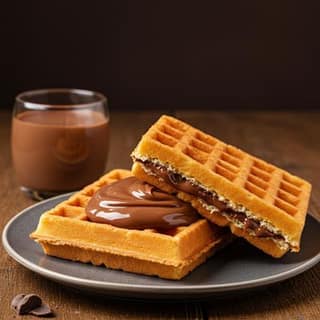Belgian Milk Chocolate Waffle