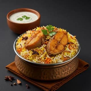 Fish Biryani (500 ml)