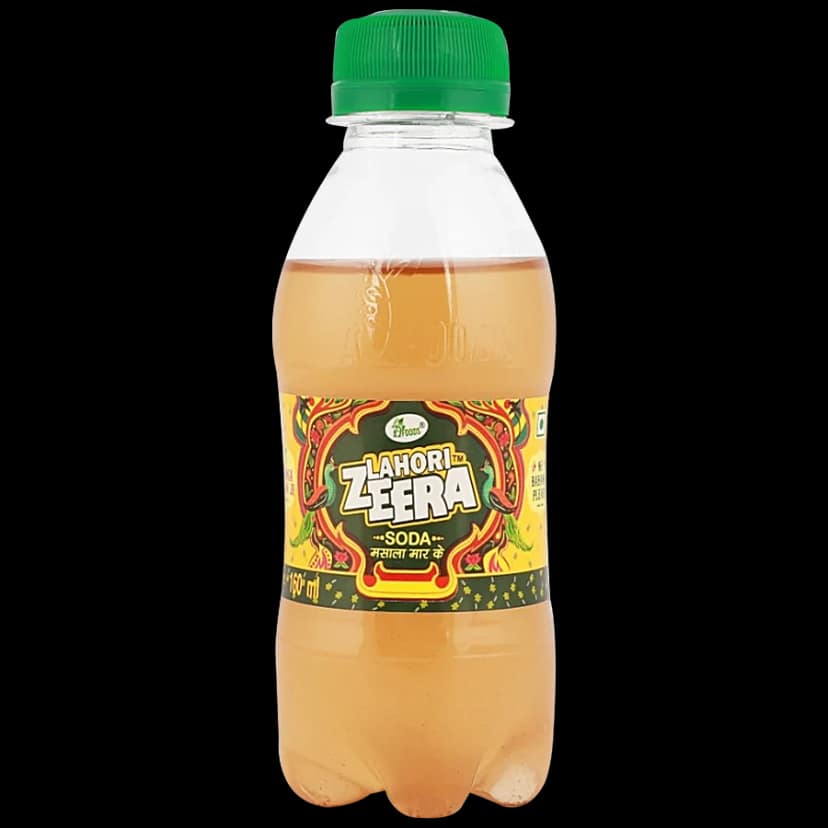 Lahori Soft Drink - Zeera Soda, Refreshing, 160 Ml