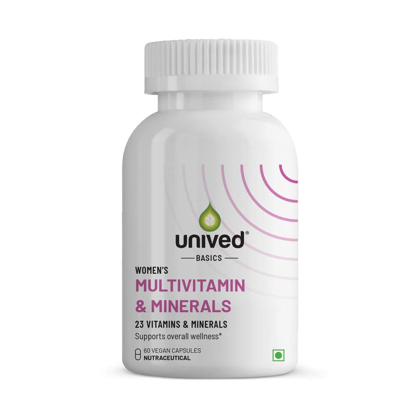 Unived Daily Multivitamin for Women – Active & Strong Bones