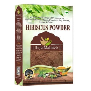 BrijBooti Hibiscus Powder - Gudhal Powder For Hair Care & Face Pack