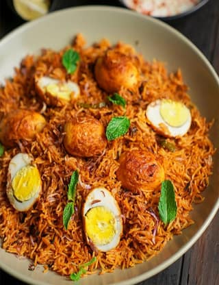 Egg biryani [4 person]