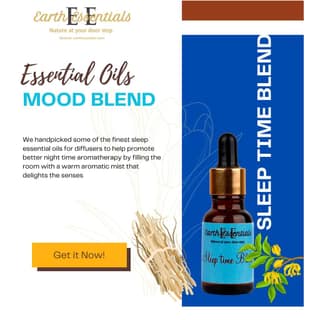 Sleep Time Blend aromatherapy for sleep aid 15 ml