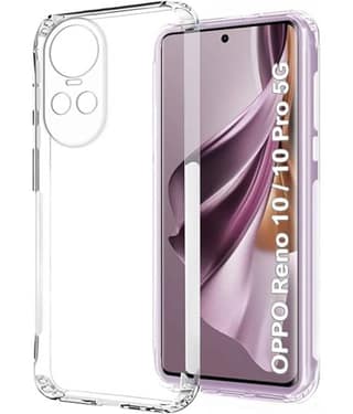 Case Vault Covers - Silicon Soft cases Compatible For Silicon Oppo Reno 10 Pro ( Pack of 1 )