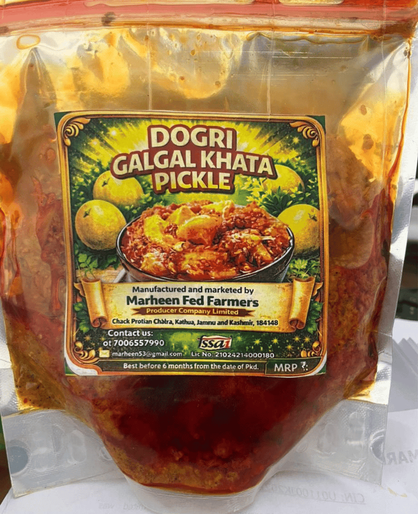 Dogri Galgal Khata Pickle view 2