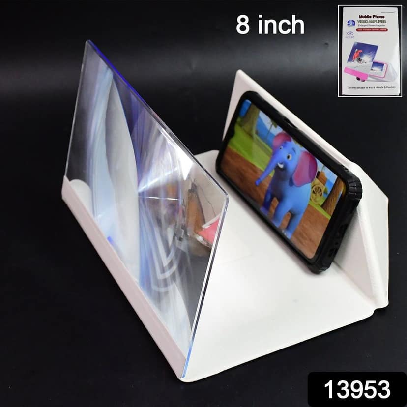 3D HD Mobile Phone Screen Magnifier Amplifier (1 Pc / 8 Inch) view 2