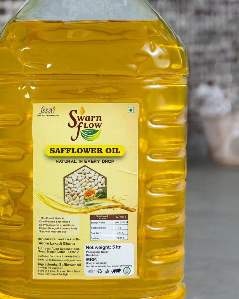 Safflower Oil 5lte Each view 2