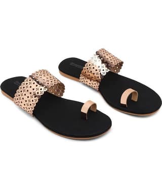 Shoestail Gray Flats
