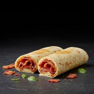 Bacon Filled Wrap