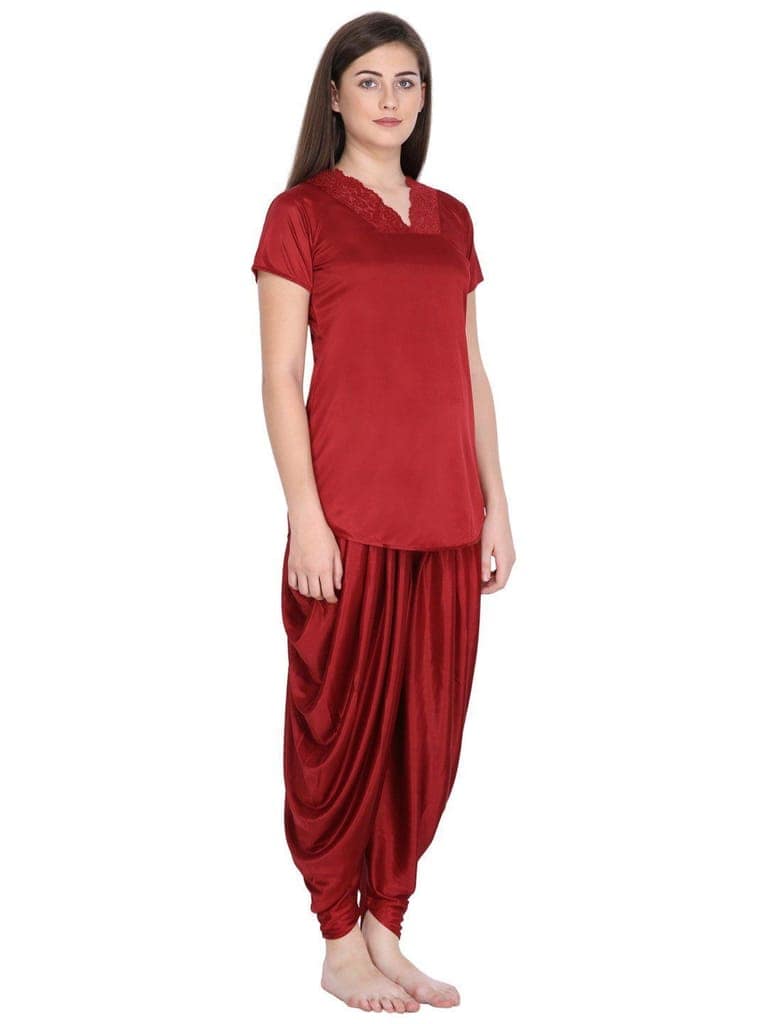 Klamotten Women's Solid Nightsuit N71M view 2