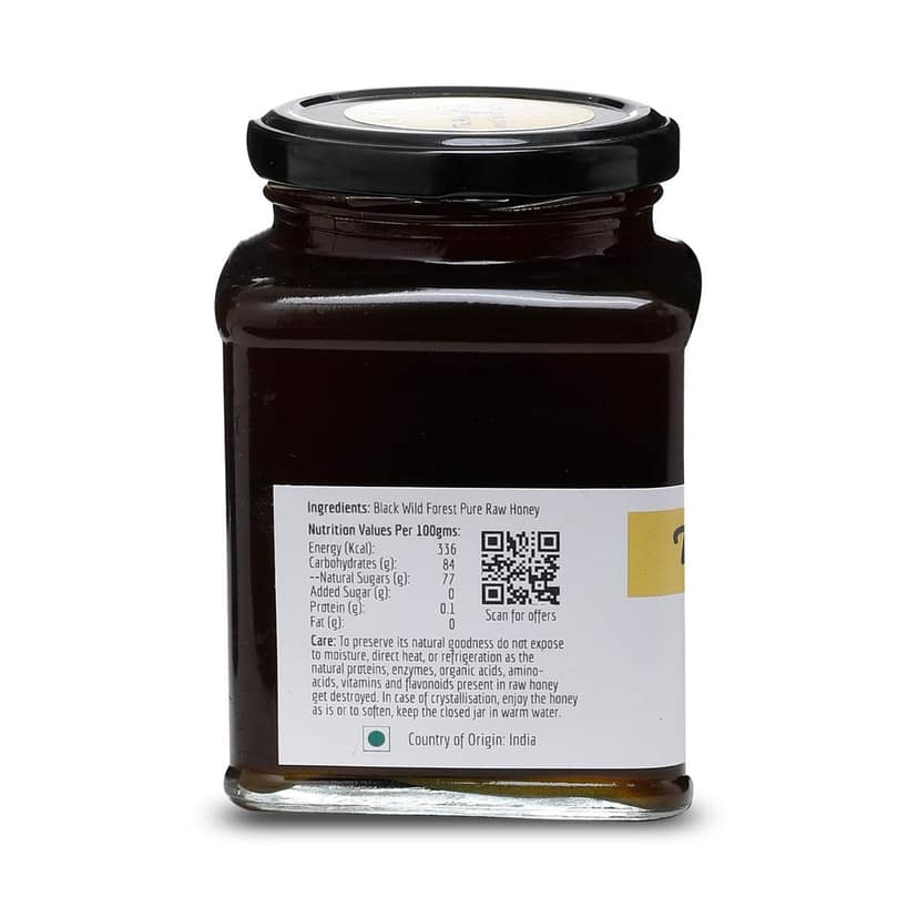 The Honey Company Black Wild Forest Raw Honey 1 KG 100% Pure Natural Raw Unprocessed Unheated Unpasteurised Unfiltered view 2