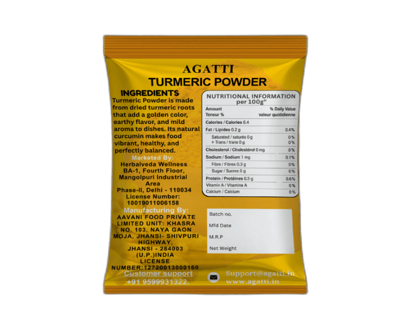 Agatti Turmeric(Haldi) Powder view 2