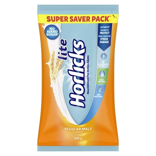 Horlicks Lite Standard Pouch 500g