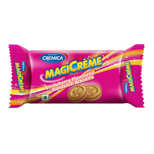Cremica Magic Creme Strawberry Flavour 74g / 80g