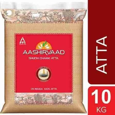 AASHIRWAD SHUDH ATTA 10KG