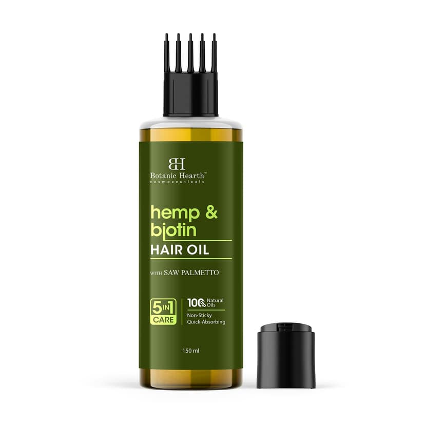 Hemp Biotin Grow & Strengthen Hair Oil - 150ml view 2