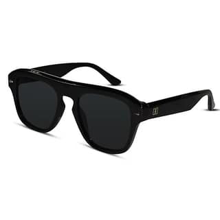 Candy |Black Rectangular Sunglasses For Men & Women ELS3645-BLK