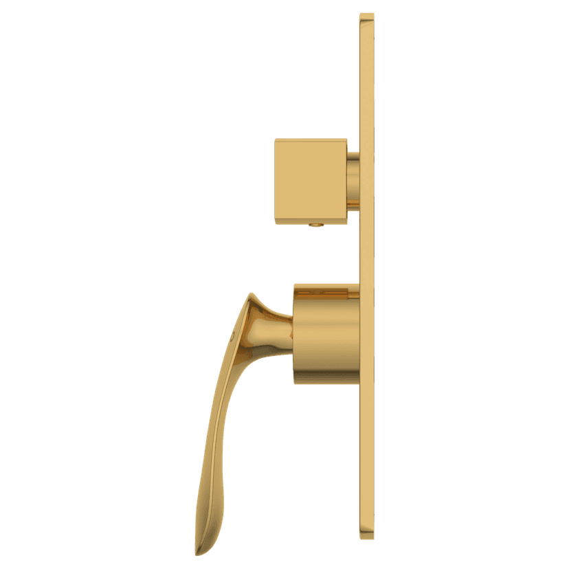 KA-GG-3163 Exposed Part Kit For 2 Inlet 3 Outlet Single Lever High Flow Diverter (Glossy Gold) view 2