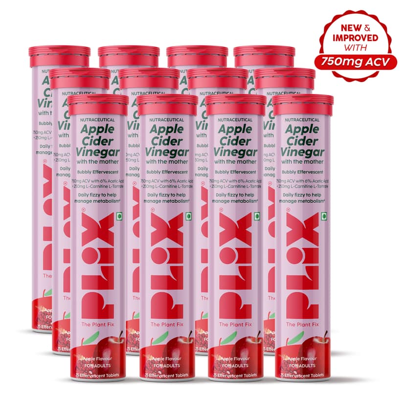 L-Carnitine Apple Cider Vinegar Effervescent ( Helps turn fat into energy) Pack of 12 Tubes__3 Months__180 Tablets view 2