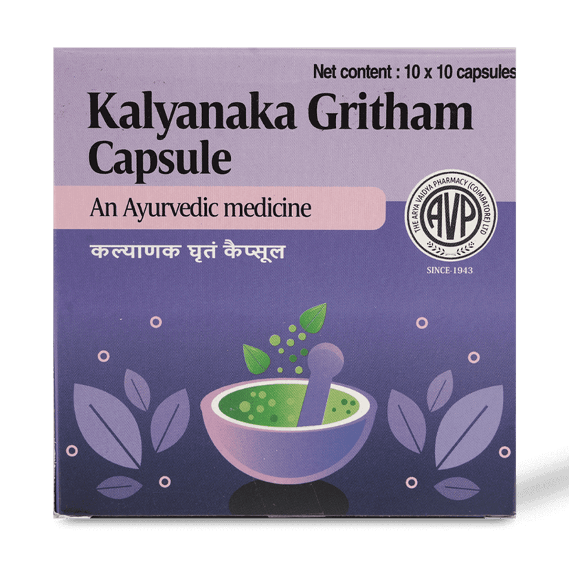 Kalyanaka Gritham Capsule 10 nos strip