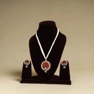 Multicolor - Handmade GS Jute Fabart Necklace