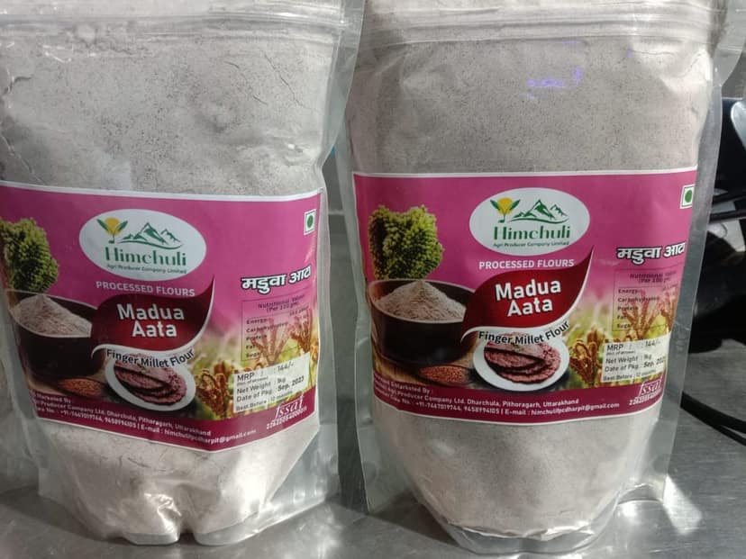Madua aata (Ragi Aata ) view 2