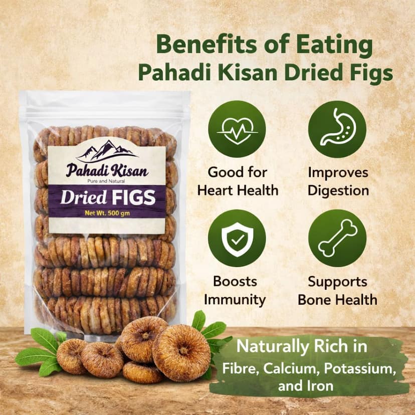 DRIED FIGS 500gm view 2