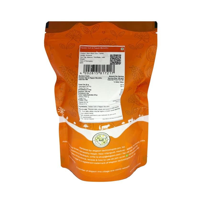 Twister Salt & Pepper Murukku 100gm view 2