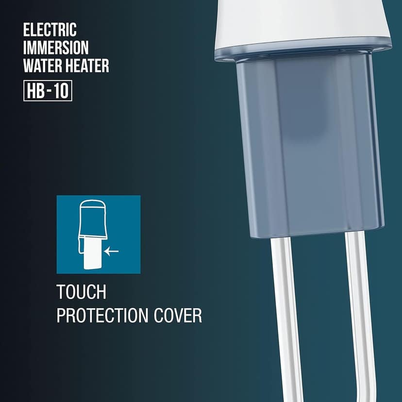 Havells Water Proof Immersion Water Heater HB 10 1000 Watt (White Blue) view 2
