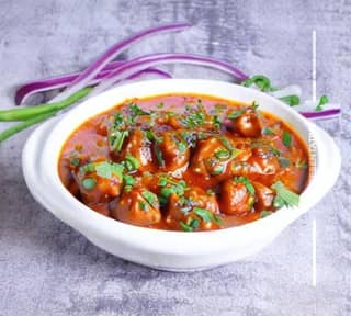 Mushroom Manchurian Gravy
