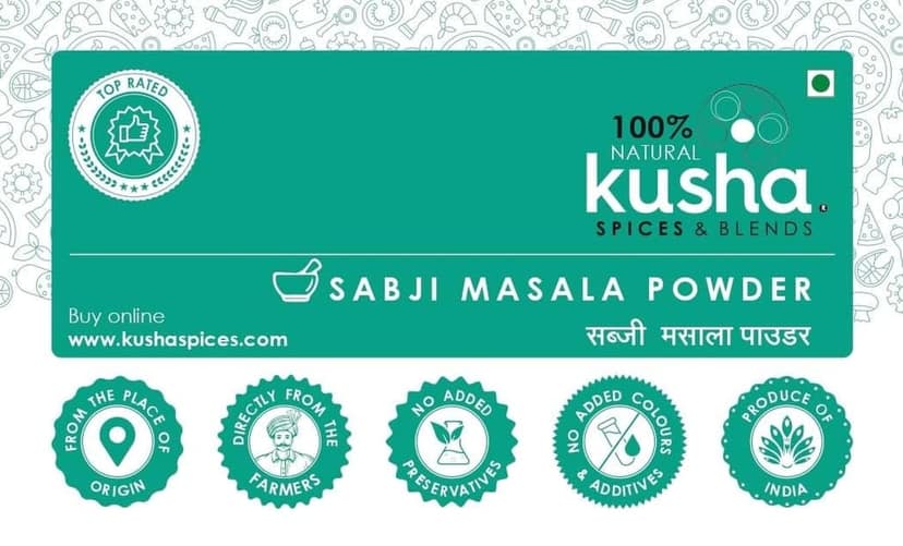 Kusha Spices Subji Masala Powder view 2