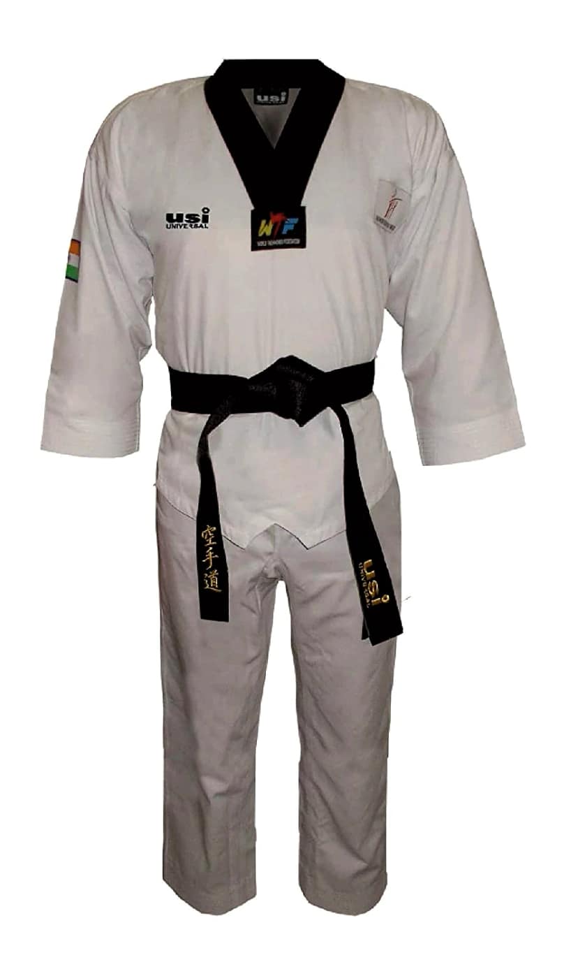 USI UNIVERSAL Novice Karate Dress (Size - 30 (130)) by Total Sporting And Fitness Solutions Pvt Ltd view 2