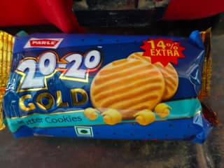 Parle 20-20 gold butter cookies