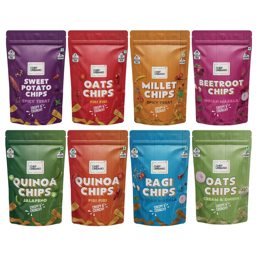 Chef Urbano Combo Chips Super 8 Pack view 2