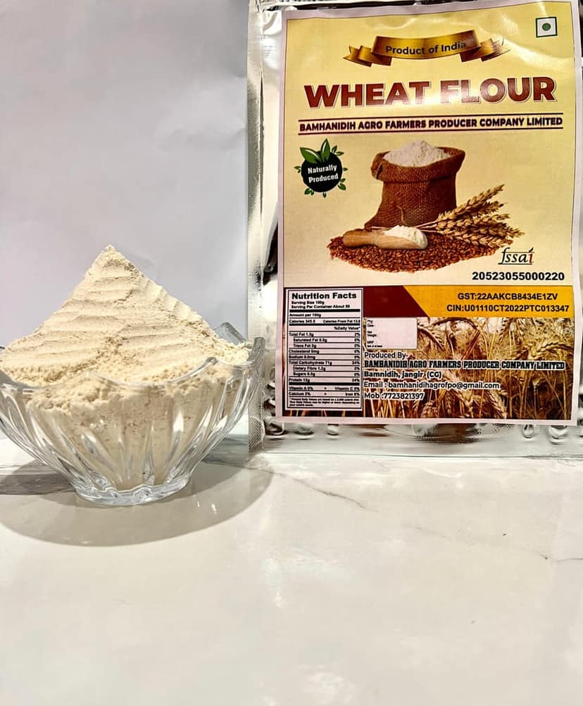 Wheat Flour (Whole Wheat Atta) - 1kg view 2