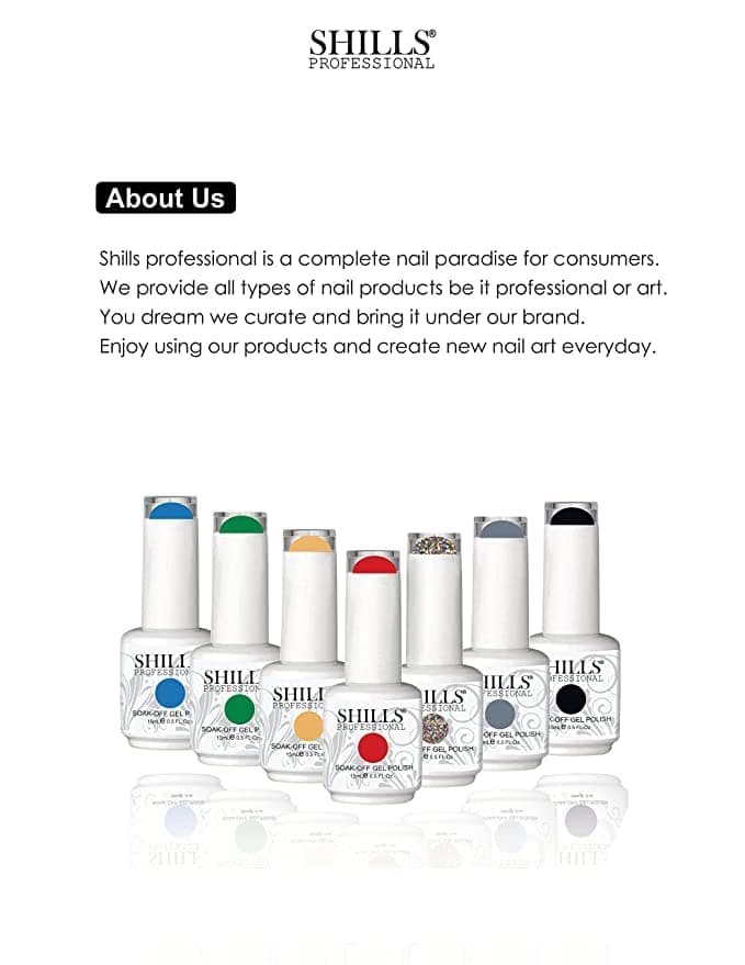 SHILLS PROFESSIONAL UV/LED Soak Off Gel Polish Color shade 18. SHILLS PROFESSIONAL UV/LED Soak Off Gel Polish Color shade 18. - Shade 018 / 15 ml (Pack of 1) view 2