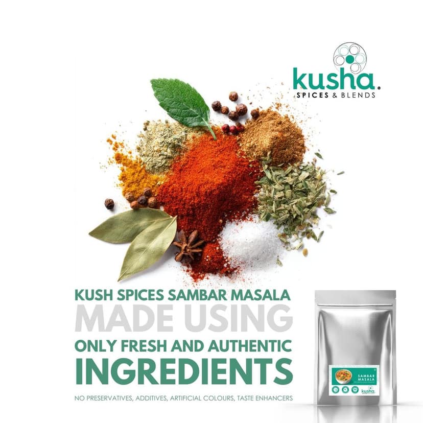 Kusha Spices Sambar Masala view 2