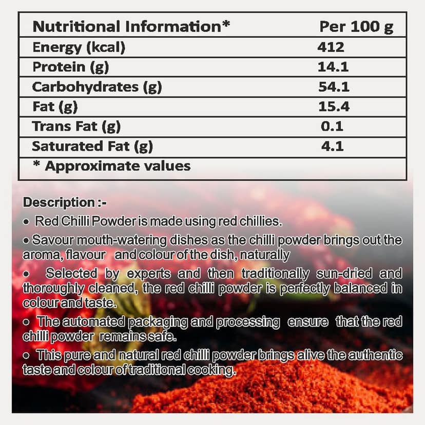Red Chilli Powder (100 gm) view 2