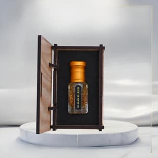 alNaqi fragrance Black-XSS-L-Exces 12ml - Luxury Black Perfume, No Alcohol Concentrated Lemonperfume, Pure Roses-Wood-Perfume, Original Intense-Parfum