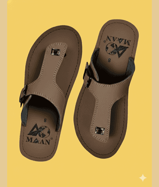 MAAN Sea Green Men's Thong Flip Flop