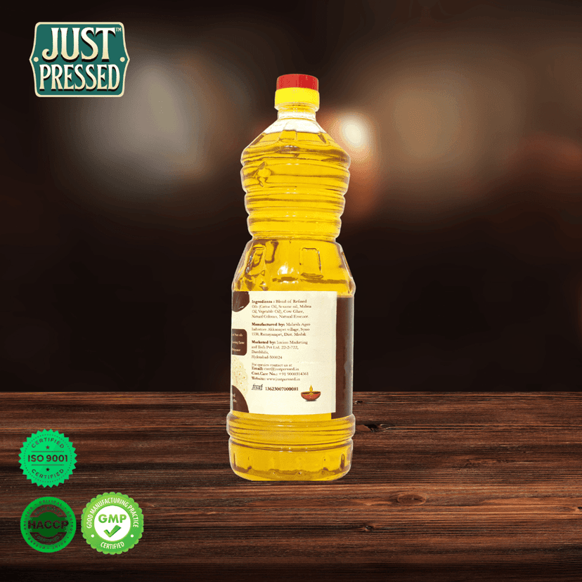 Just Pressed Deepam Oil |Pooja Oil| - 1 Litre view 2