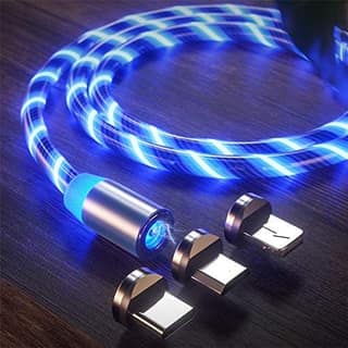 XBLAZE X CABLE METEL MAGNATIC CHARGING CABLE LIGHTNING,USB C,MICRO USB(WITH LIGHTING WIRE)